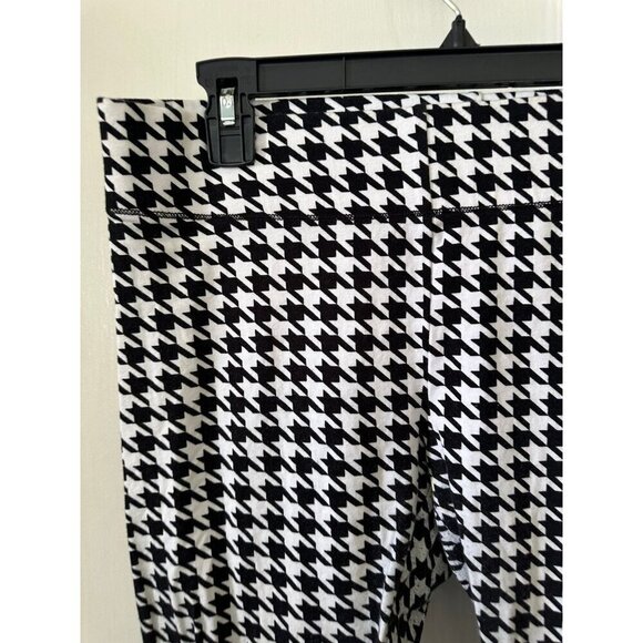 Leggings Houndstooth women’s size medium - Picture 3 of 7